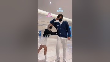 5’3 vs. 6’2 🤣 #shorts