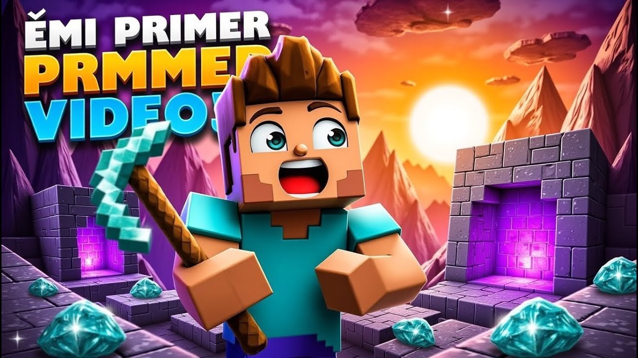 Minecraft Mi primer video - YouTube