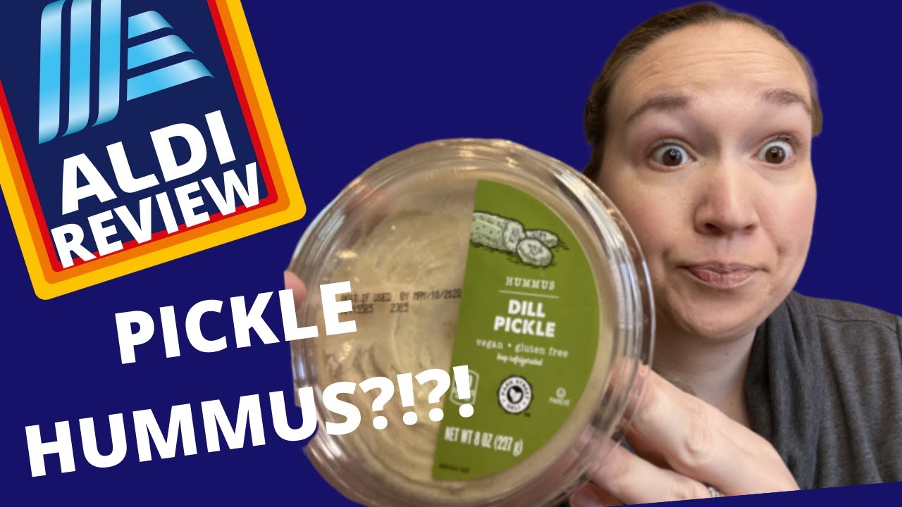 Is this the world's weirdest hummus? Pickle Hummus From Aldi YouTube