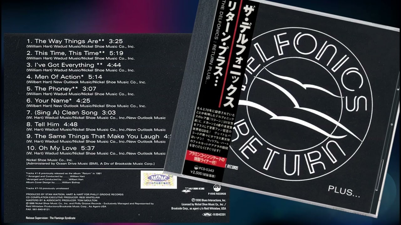 The Delfonics - The Phoney (197x) HQ Funk/Soul (Previously Unreleased) Japan CD