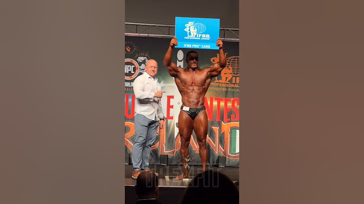 Larry Wheels Wins ifbb Pro Card at Muscle Contest Ireland 2025 | Classic Physique Pro #larrywheels