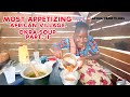 African Village Girl's Life//COOKING THE MOST APPETIZING AFRICAN VILLAGE OKRA SOUP// PART2