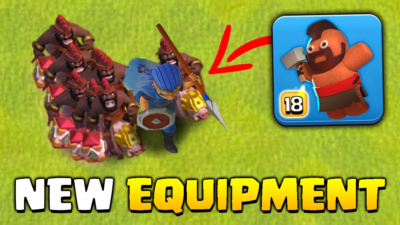 New Royal Champion Equipment in Clash of Clans!