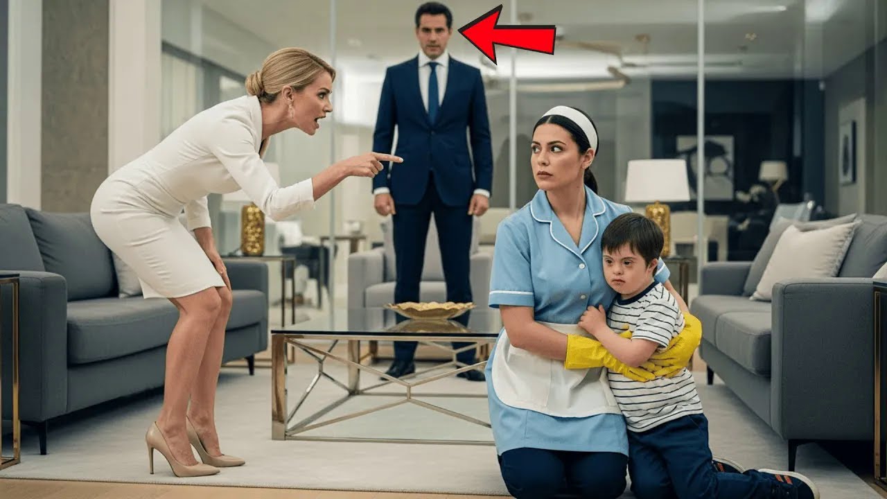Millionär Entdeckt Die Haushälterin, Die Seinen Besonderen Sohn Beschützt…Und Er Ist Tief Schockiert