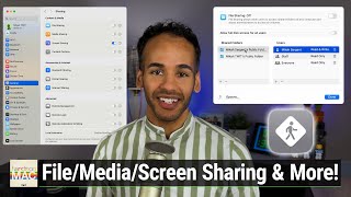 Network Sharing Settings in macOS  File, Media, Screen, Bluetooth, Printer, & Internet Sharing