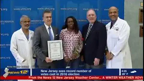 Newark Organ Donor and Hospital Honored for Saving Lives - News 12