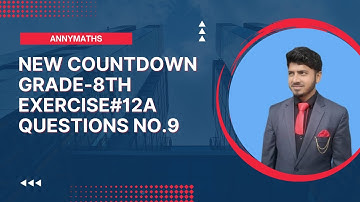 8th Grade: Operations on Polynomials || EXERCISE #12A - Question No.9