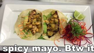Latin/Asian fusion Chef Fredy Martinez makes an amazing fish taco! screenshot 4