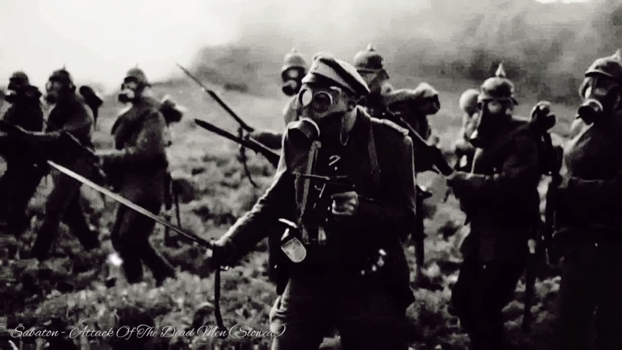 Sabaton - The Attack Of The Dead Men (slowed)