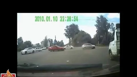 Russia Car Crash Caught on Camera Tape | Car Crash Road Rage Caught On security Camera