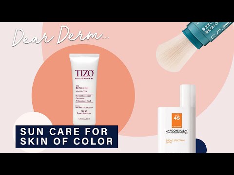 Sun Care for Skin of Color | Dear Derm | Well+Good