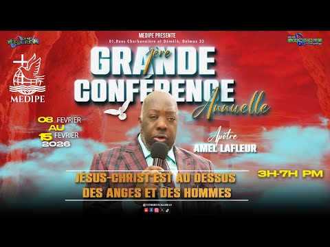 Première Grande Conférence Annuelle de la MEDIPE | Dimanche 08 Févier  2026