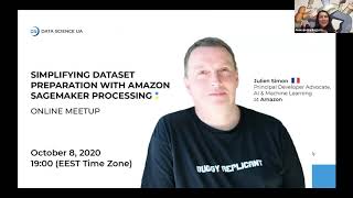 Simplifying dataset preparation with Amazon SageMaker Processing (October 2020)