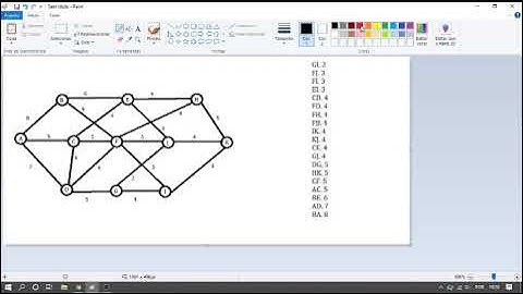 Exercício utilizando Kruskal ALGORITMOS EM GRAFOS