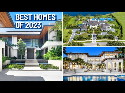 4 HOURS of LUXURY HOMES! The Best Homes of 2023 (part 1)