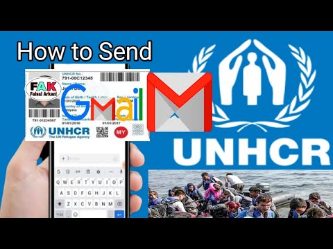 ? UNHCR သို့အီးမေးလ်ပို့နည်း||How to Send ? Email to UNHCR ) in ) #Rohingya||