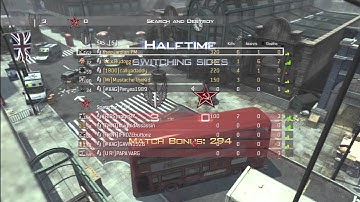 MW3 - SnD on Underground - 7-1 - Type 95 Rapid Fire