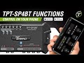 Learn how to use the timpano tptsp4bt sound processor