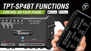 Learn how to use the Timpano TPT-SP4BT (Sound Processor) screenshot 2