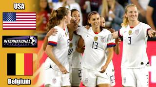 USA vs Belgique | TEMPS FORTS | Un festival de buts de la tête au BMO Stadium ! | Match amical 2019