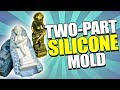 How to make a 2part silicone mold making  and resin casting tutorial