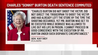 Charles Sonny Burton death sentence commuted