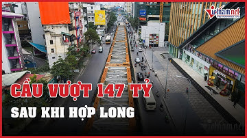 Cận cảnh cầu vượt chữ C 147 tỷ sắp hình thành ở Hà Nội | Vietnamnet