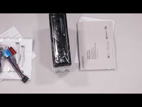 Unboxing Kenwood Car radio KMM-303BT