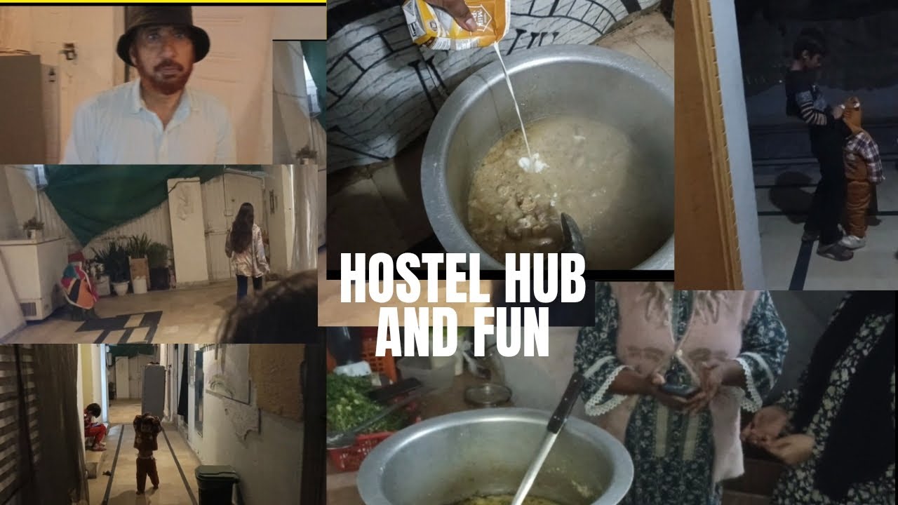visiting my hostel again to showing our food mess/little behind-the-scenes things