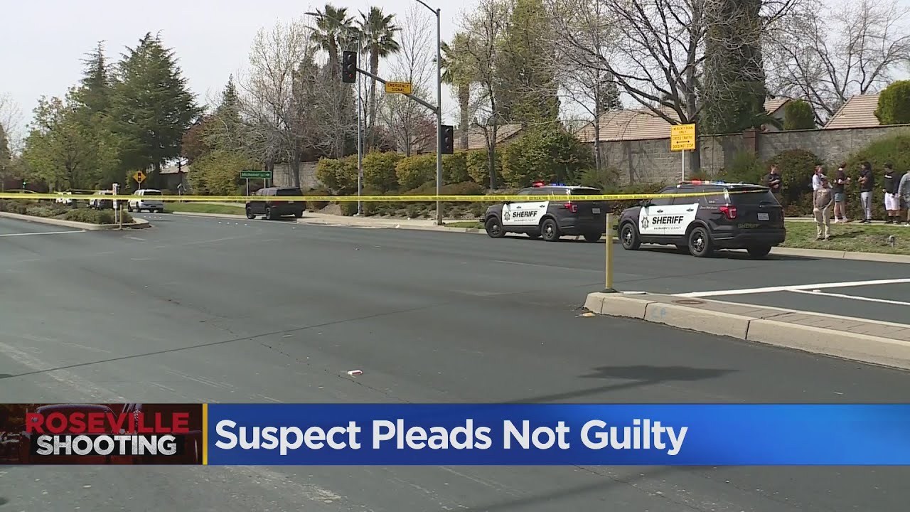 Suspect for fatal Roseville shooting entered a not guilty plea
