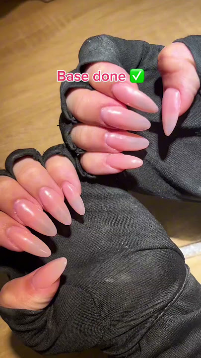 Aura/Blush Nails tutorial (no airbrush) ASMR