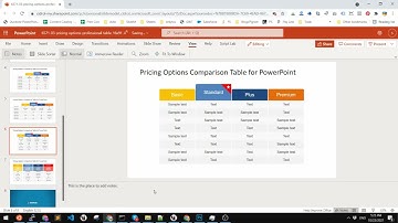 How To Add Speaker Notes in PowerPoint Online
