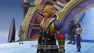 FINAL FANTASY X HD - Auron airship cutscene 1