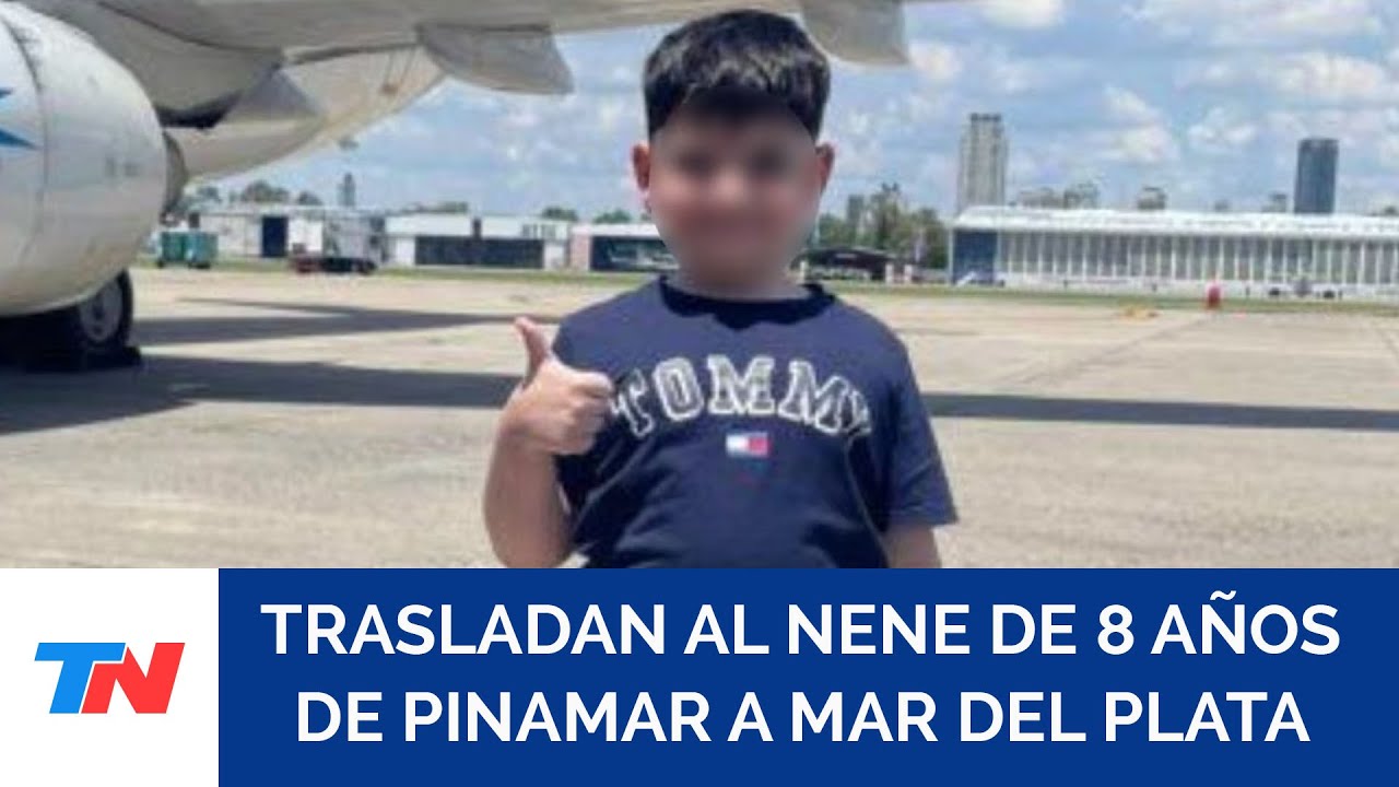 El nene de 8 años que sufrió un grave accidente será trasladado a Mar del Plata para ser operado