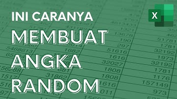 Cara Membuat Nilai Random Menggunakan RANDBETWEEN - Tutorial Excel Pemula - ignasiusryan