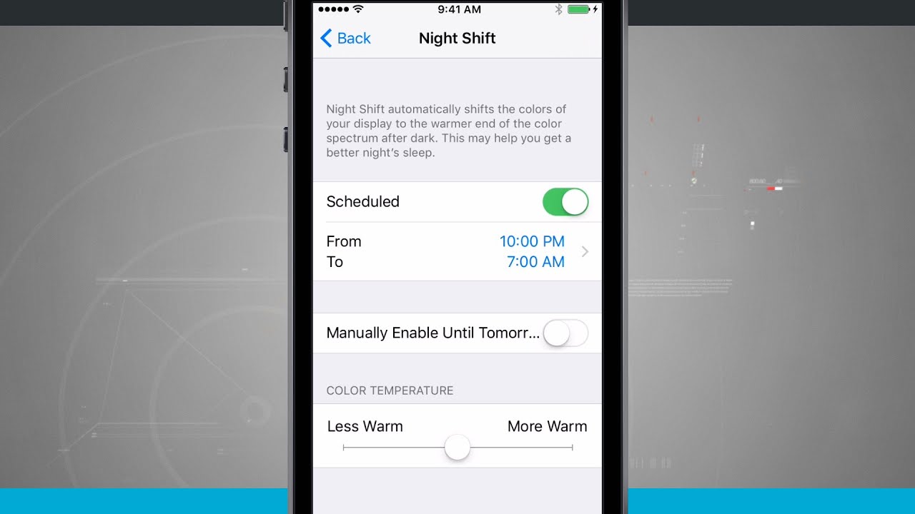 Iphone Se Tips Using Night Shift Youtube Iphone Se Tips Using Night Shift Youtube