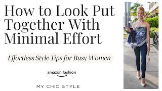 Minimal Effort, Put Together Outfits | Women's Fashion Live screenshot 4