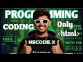 Coding with html code 📩 Web opening page / simpal code 👇#html #windows