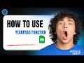 Master Age Calculations: Automating Age in Google Sheets using YEARFRAC Function