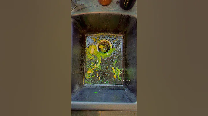 Cleaning a messy sink 😵‍💫 #asmrcleaning #satisfying #cleaning #asmrsounds #cleanwithme #asmr