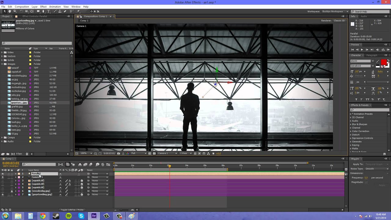 After Effects CS6 Tutorial - 102 - Intro to Parallel Lights - YouTube