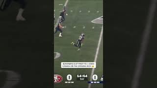 RASHID SHAHEED HAS SPEED #nfl #seahawks #49ers #nflplayoffs #nflbetting