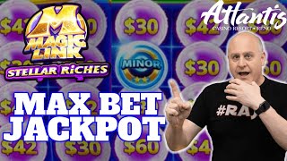 Max Betting M Magic Link - My 1st Jackpot Ever on Stellar Riches! screenshot 5