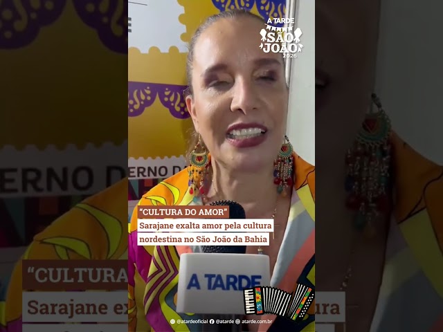Sarajane exalta amor pela cultura nordestina no São João da Bahia
