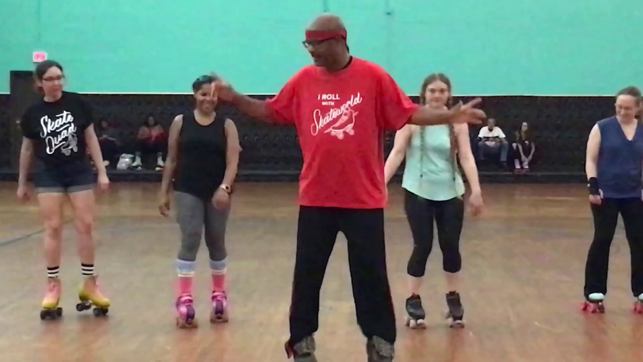 The Git Up challenge on Rollerskates Skateworld San Diego YouTube