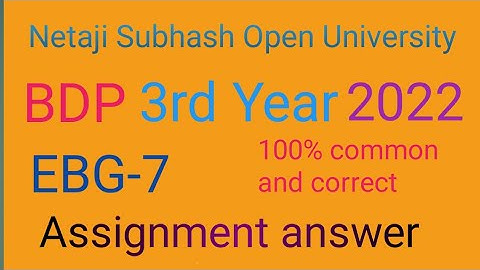 BDP, 3rd year EBG-7,assignment 2022, questions and answers