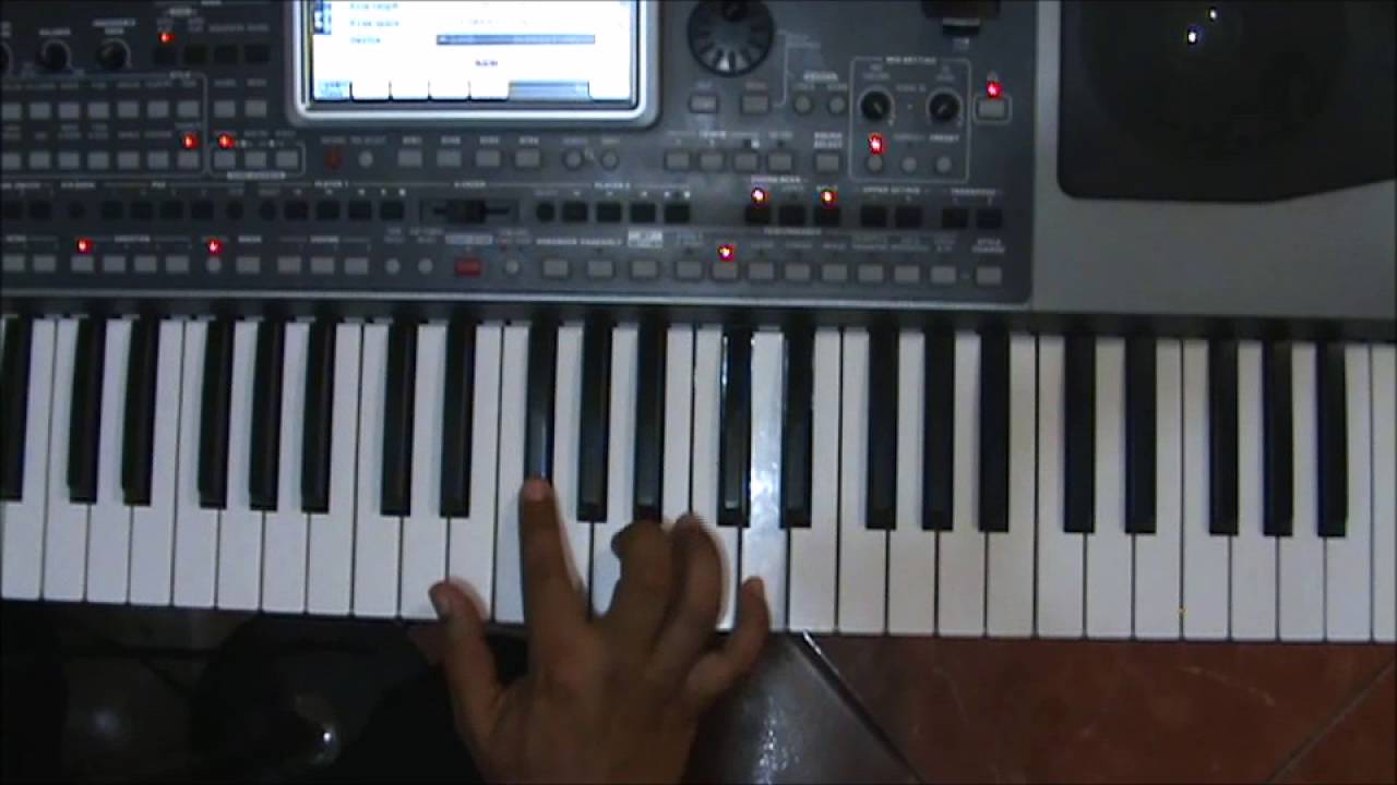 Flor de Capomo Tutorial para teclado