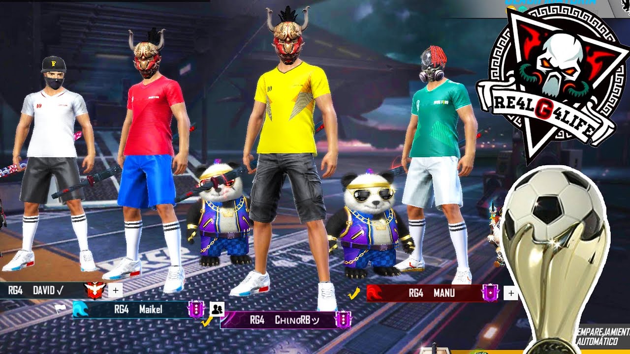 LA MEJOR ESCUADRA DE LA SELECCIÓN DE FÚTBOL EN CLASIFICATORIA!! // FREE FIRE