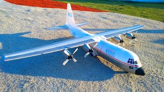 Ultra light 3D printed Hercules in still air