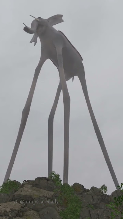 very long leg elephant #shorts #giant